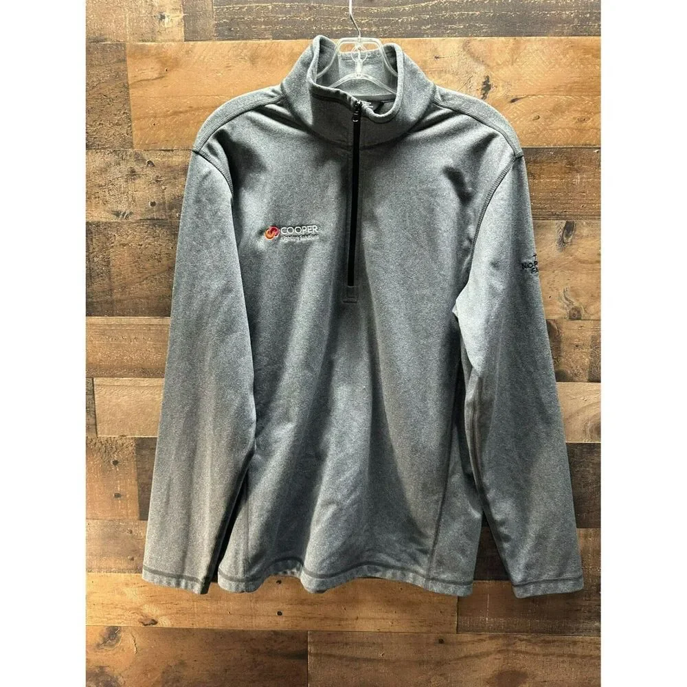 The North Face Cooper Lighting‎ Solutions Men's 1/4 Zip Sweater Size Medium